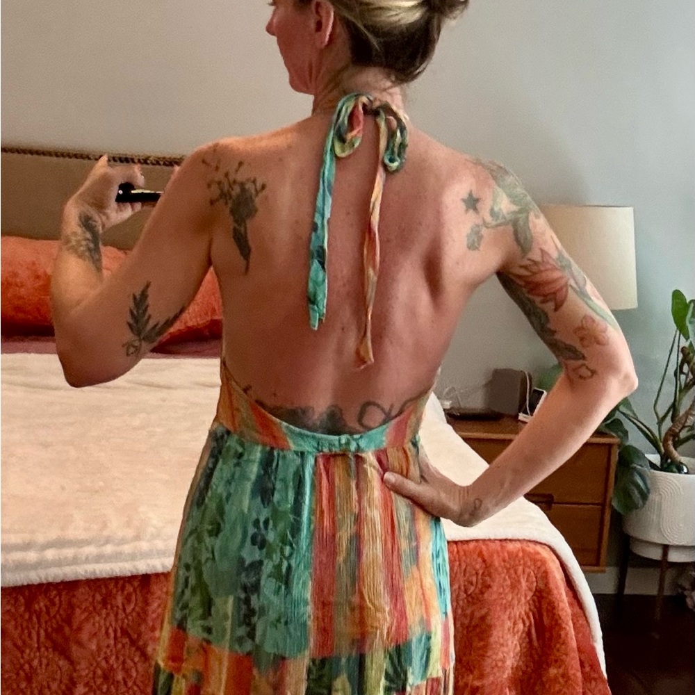 O'neill Multicolor Patchwork Maxi Dress - image 3